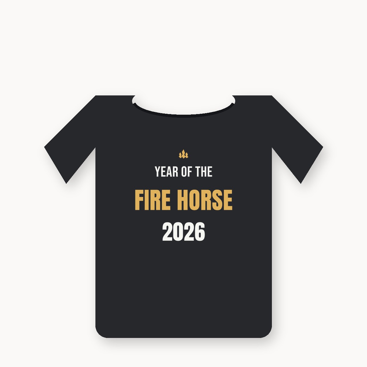 Fire Horse 2026 graphic t-shirt